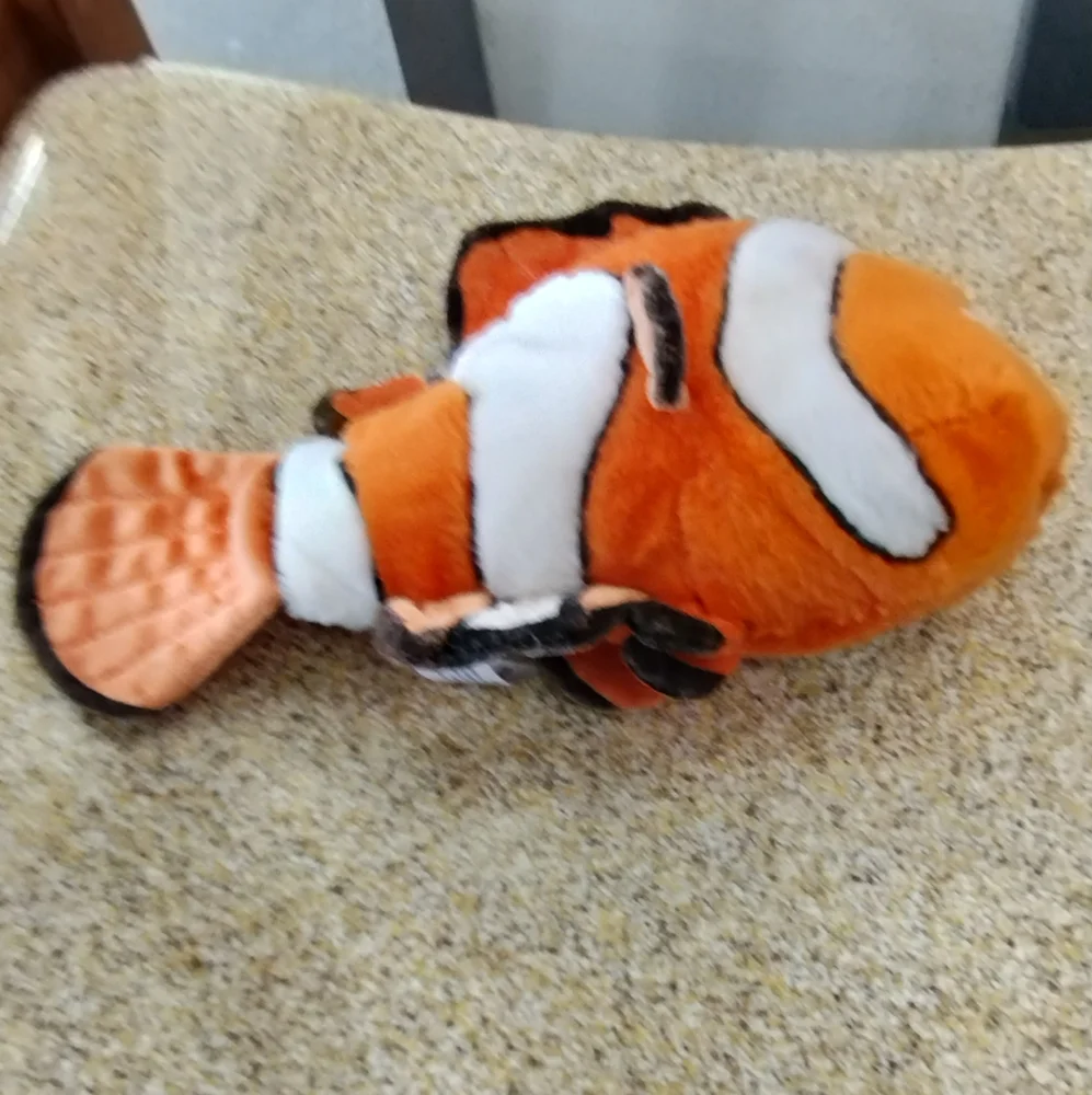 โDisney Parks Disney/Pixar Finding Nemo Clown Fish Plush - Picture 6 of 10